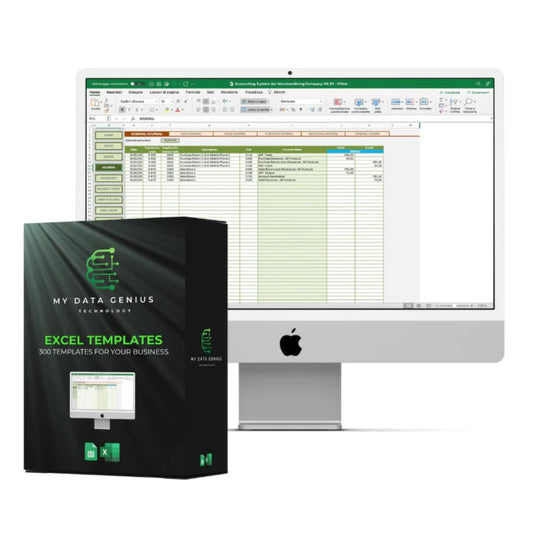 300 Excel Templates + Video Course