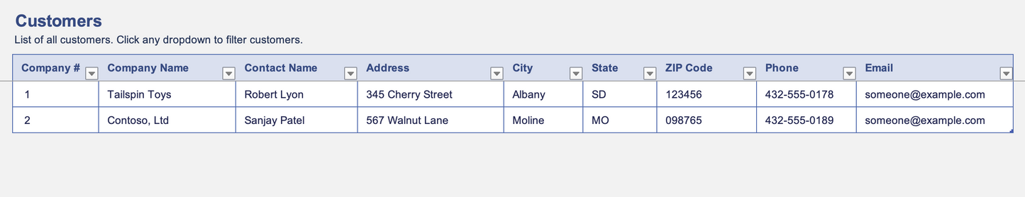 Advanced Invoice Manager for Excel