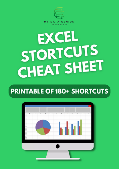 180+ Excel Formulas Shortcut Guide